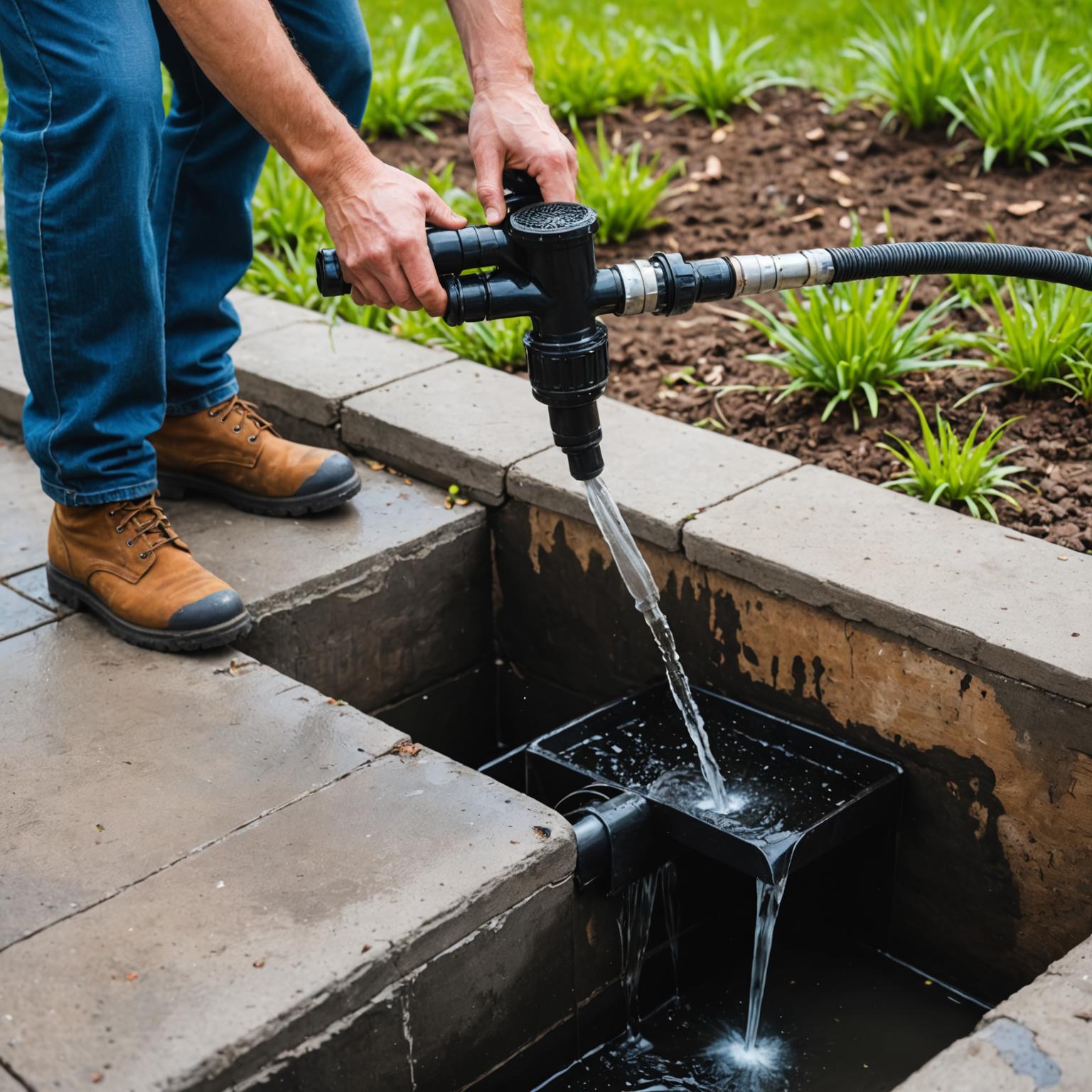 Drain cleaning service